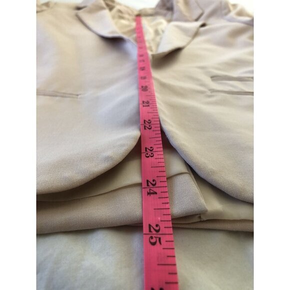 Asos Light Pink Open Front Blazer Womens Size 10 Professional Office Feminine - Picture 8 of 8